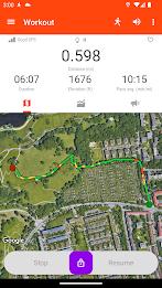 GPS Running Cycling & Fitness 螢幕截圖 1