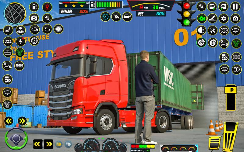 Cargo Truck Driving Game 2024 螢幕截圖 0