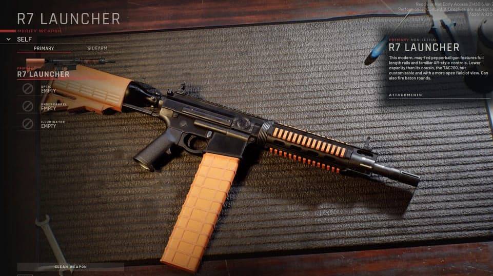 Bereit oder nicht R7 -Launcher