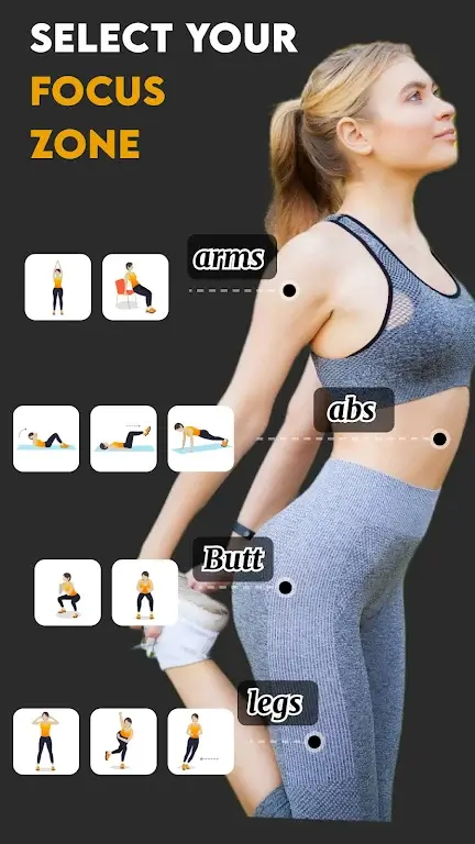 Home Workout - Full Body Workout Schermafbeelding 0