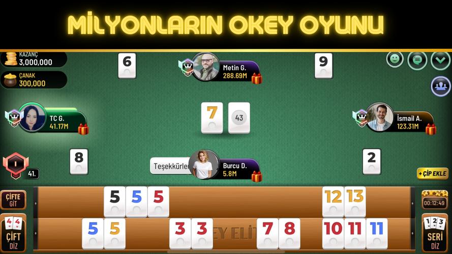 Okey Elit 螢幕截圖 2