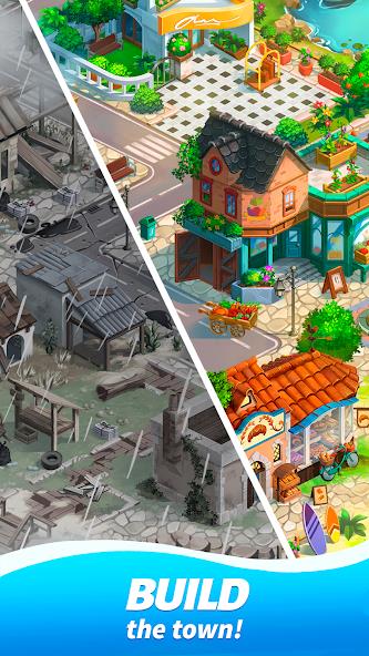 Travel Town - Merge Adventure Mod 螢幕截圖 2