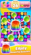 Jelly Jam Crush- Match 3 Games ဖန်သားပြင်ဓာတ်ပုံ 2