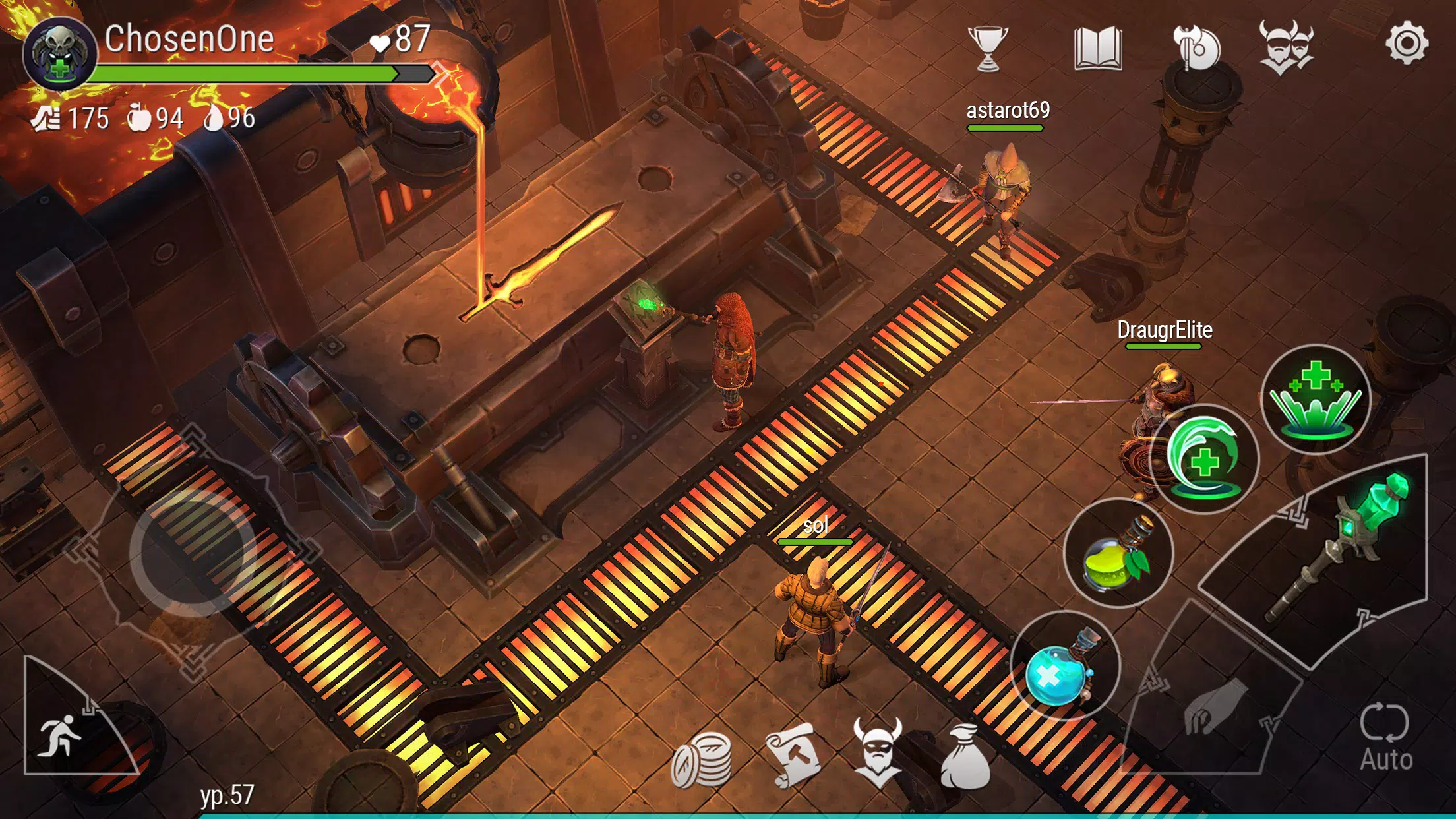 Frostborn: Action RPG 螢幕截圖 3