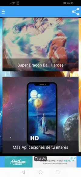 Anime Dragon Serie en Latino 스크린샷 2