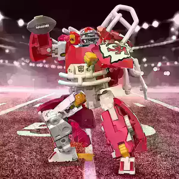 Green Bay Packers Transformer Figure