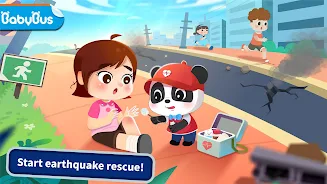 Baby Panda Earthquake Safety 4 螢幕截圖 0