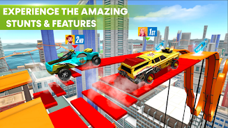 Race Off - Car Jumping Games Ekran Görüntüsü 1