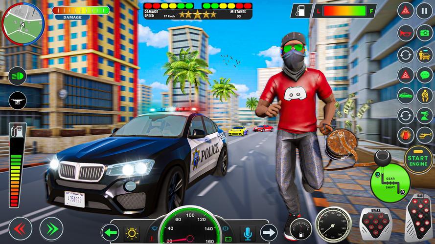 Gangster Crime City Offline 螢幕截圖 1