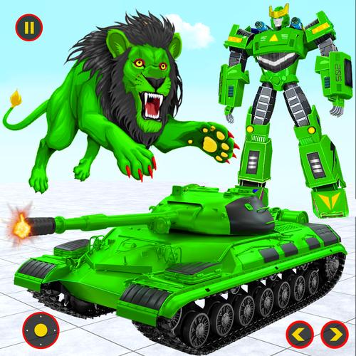 Army Tank Lion Robot スクリーンショット 0