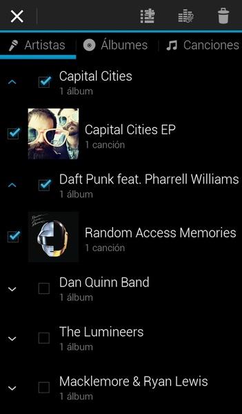 Rocket Music Player 螢幕截圖 2