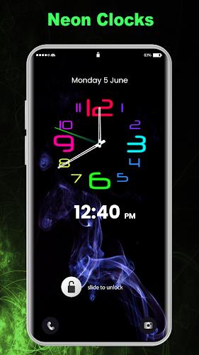 Clock Always on Display 螢幕截圖 2