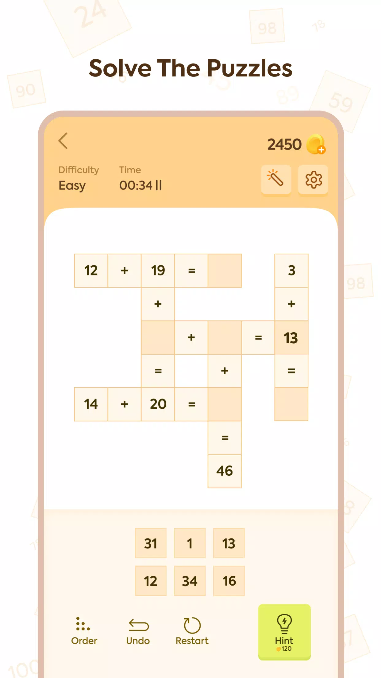 Puzzle Math スクリーンショット 1