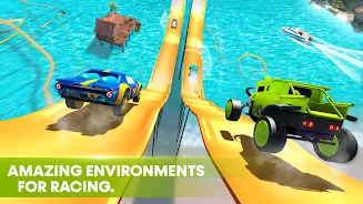 Race Off - Car Jumping Games Ekran Görüntüsü 0