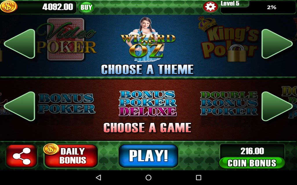 Players Touch Poker 螢幕截圖 2