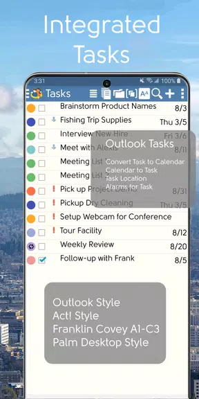 DejaOffice CRM with PC Sync Captura de pantalla 2