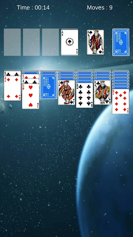 Solitaire Space 螢幕截圖 1