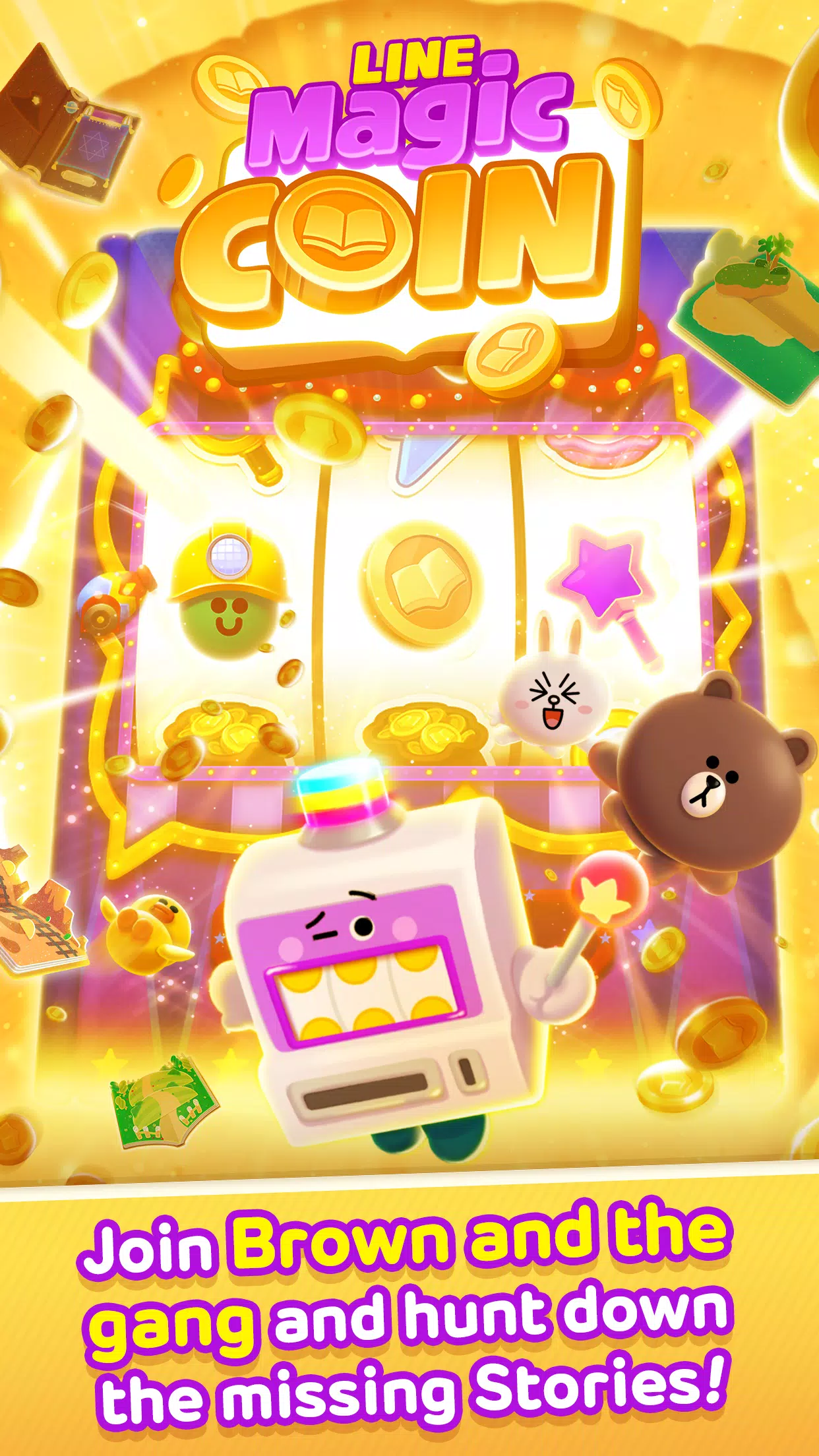 LINE Magic Coin - Coin Game! Capture d'écran 0