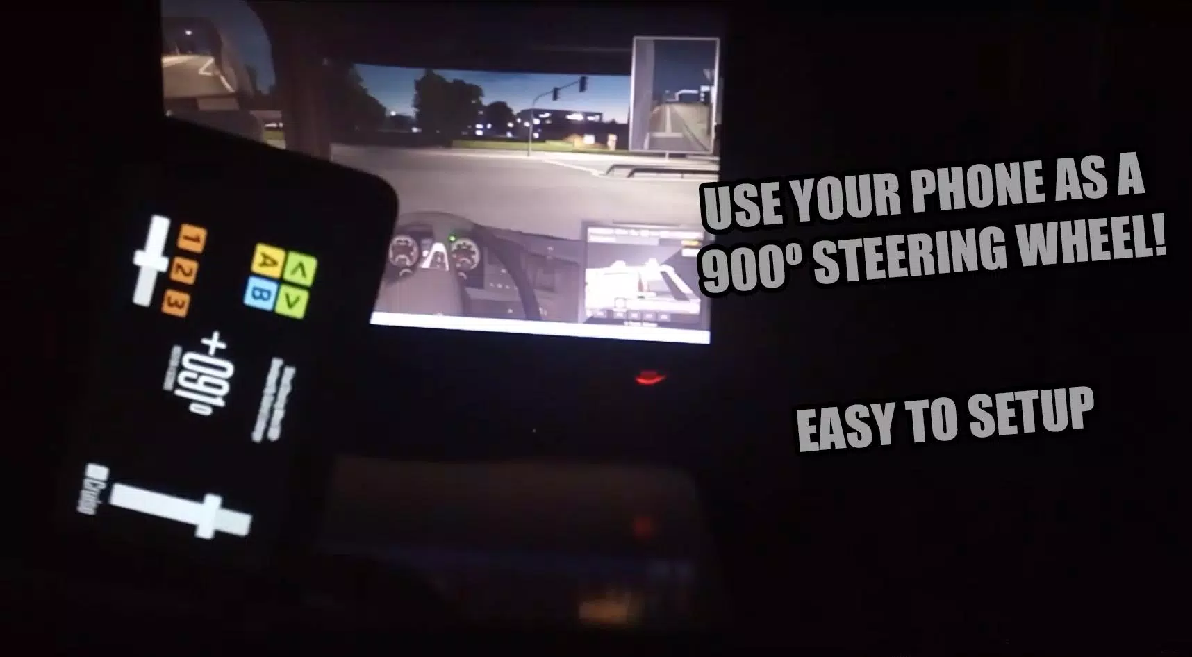 Steering Wheel for Pc 900º Capture d'écran 3