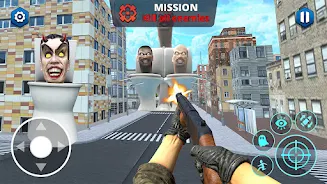 Toilet FPS Shooting: Skibd War स्क्रीनशॉट 3