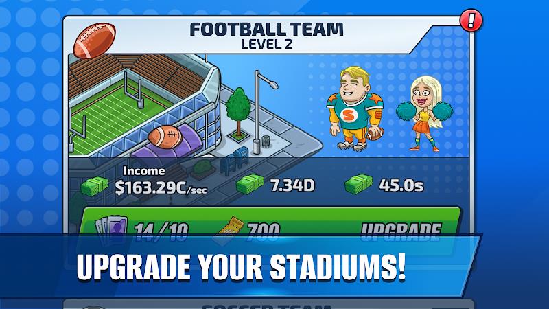 Sports Playoff Idle Tycoon 螢幕截圖 2
