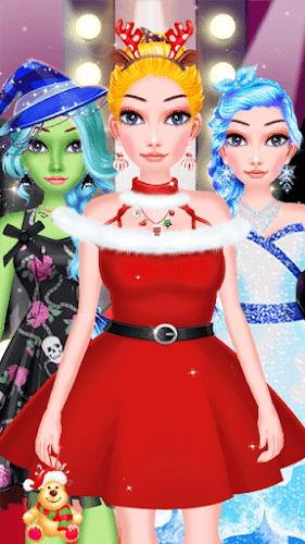 Christmas Dress Up Game 螢幕截圖 0