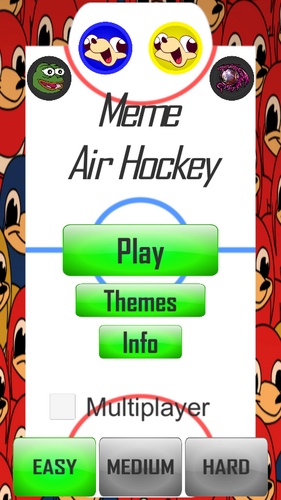 Schermata Meme Air Hockey 0
