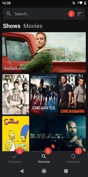 Showly: Track Shows & Movies 螢幕截圖 0