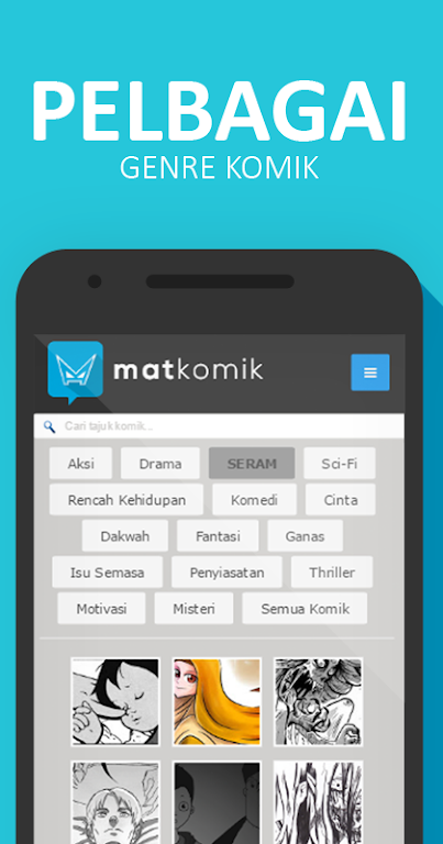 Matkomik - Apps Komik Percuma! Tangkapan skrin 3