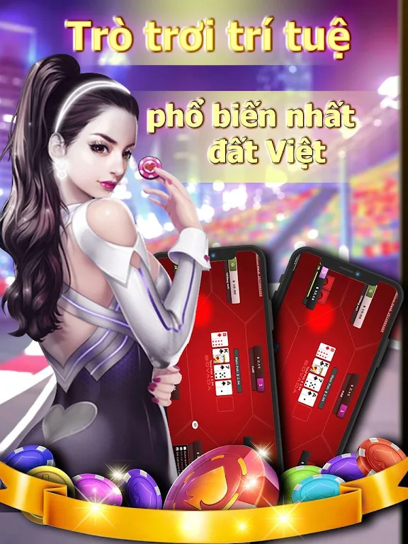Tiến Lên: Tien len mien nam, tien len - OFFLINE Screenshot 1