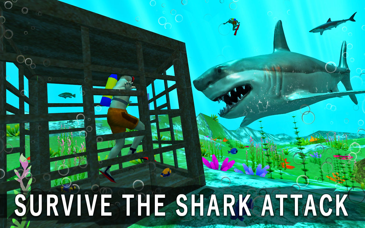 Hunt Wild Shark Simulator 螢幕截圖 0