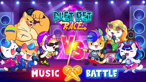 Schermata Duet Pet Race: Tap Music Tiles 0