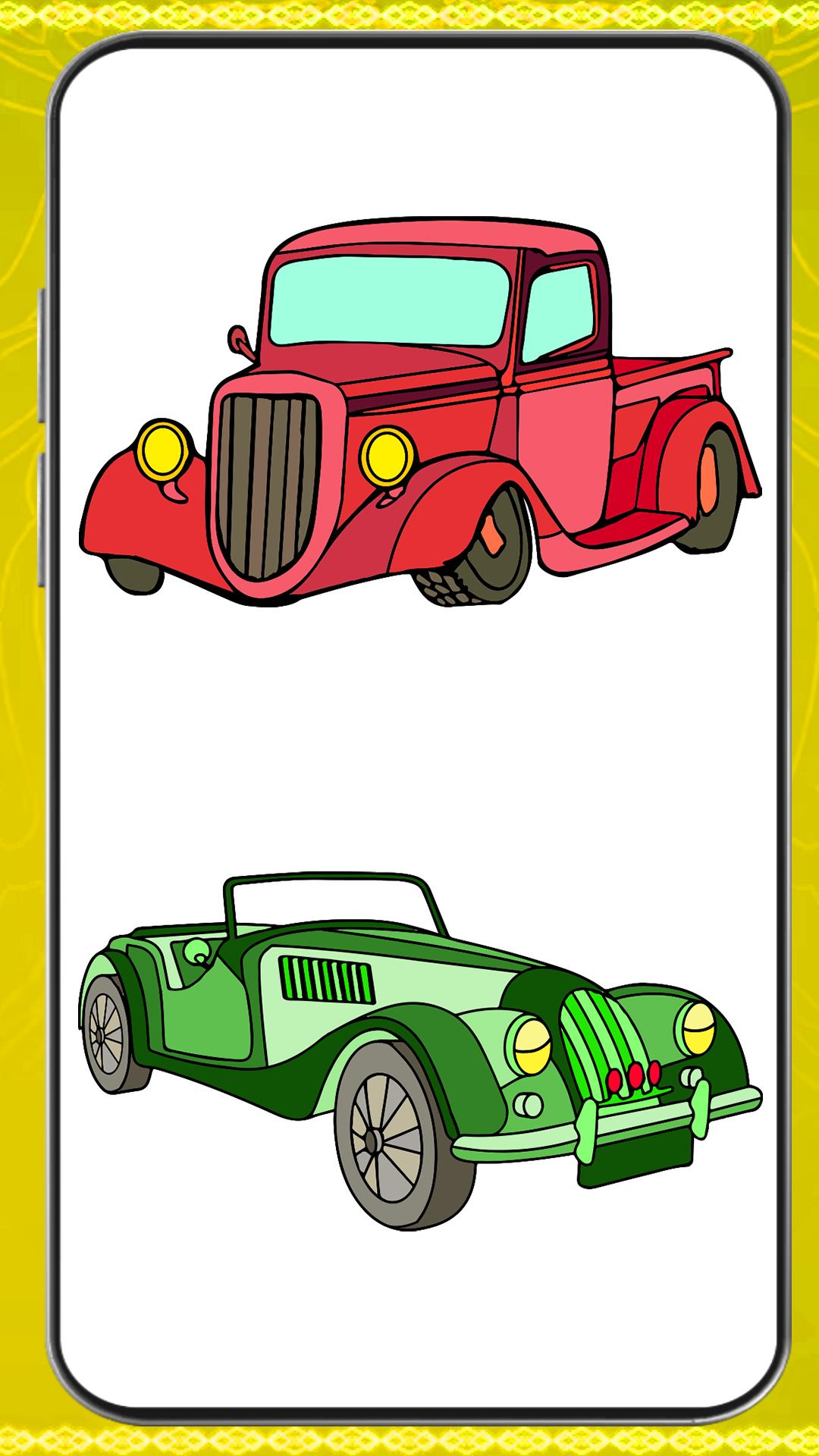 Classic Cars Paint by Number ဖန်သားပြင်ဓာတ်ပုံ 0
