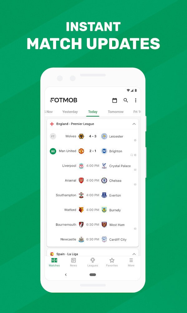 FotMob Pro Mod 螢幕截圖 0