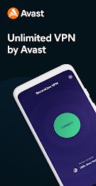 Avast SecureLine VPN - 匿名加密連線 螢幕截圖 0