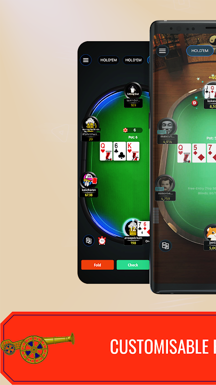 PokerBaazi: Practice Poker 螢幕截圖 2