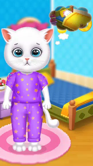 Cute Kitty Cat Pet Care ဖန်သားပြင်ဓာတ်ပုံ 3