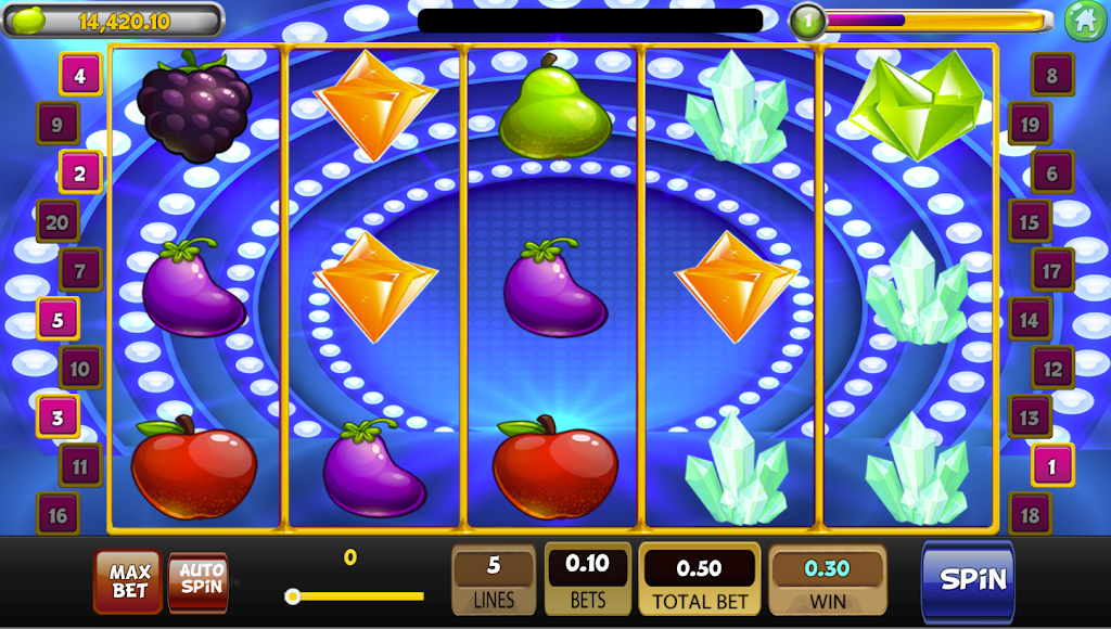 Royal Slot Style Machine Free Spins Pro Style スクリーンショット 2