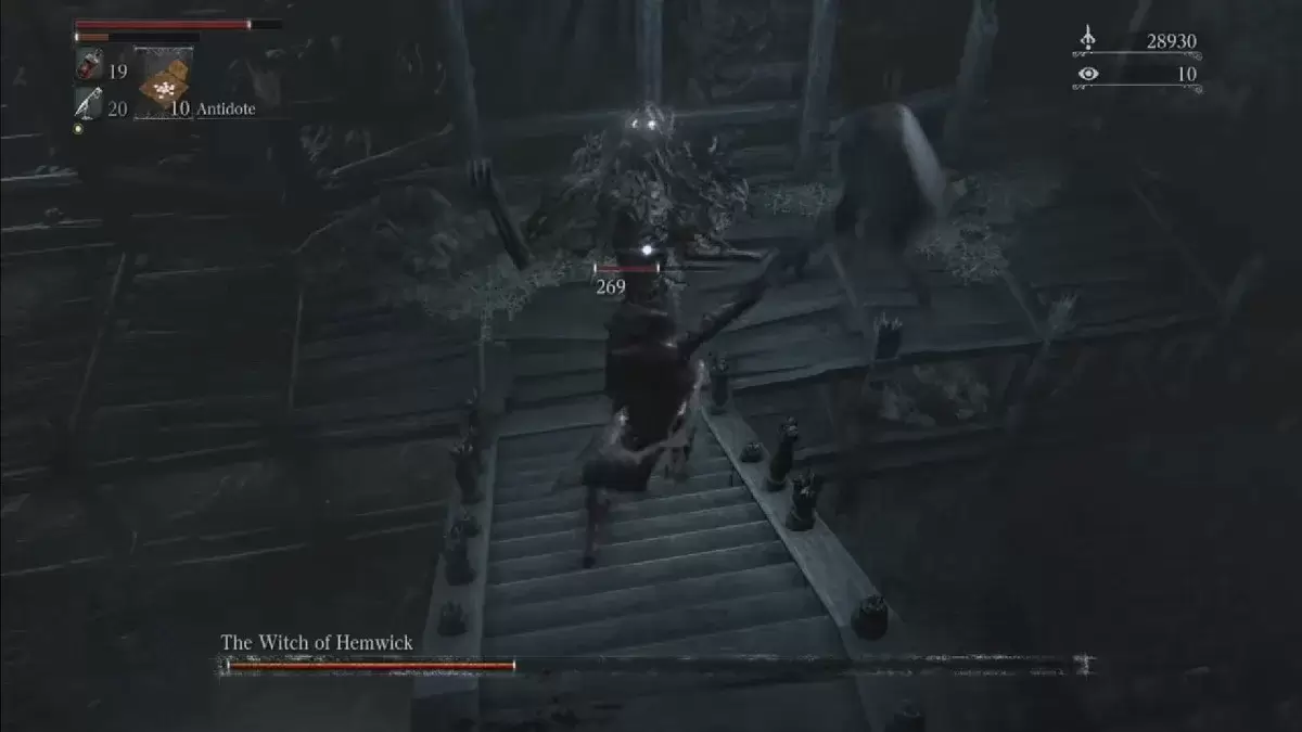 Here is the best Bloodborne Boss Order - Witch of Hemwick
