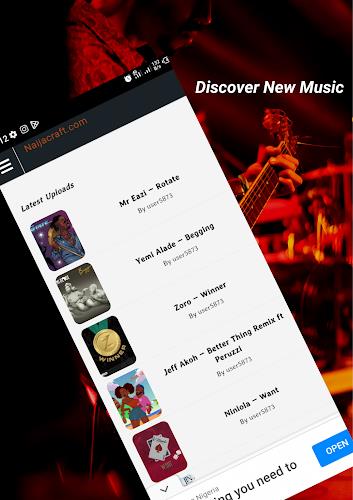 Upload Music On Internet 螢幕截圖 0