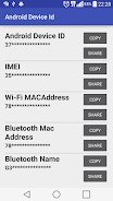 Device Id for Android Captura de pantalla 0
