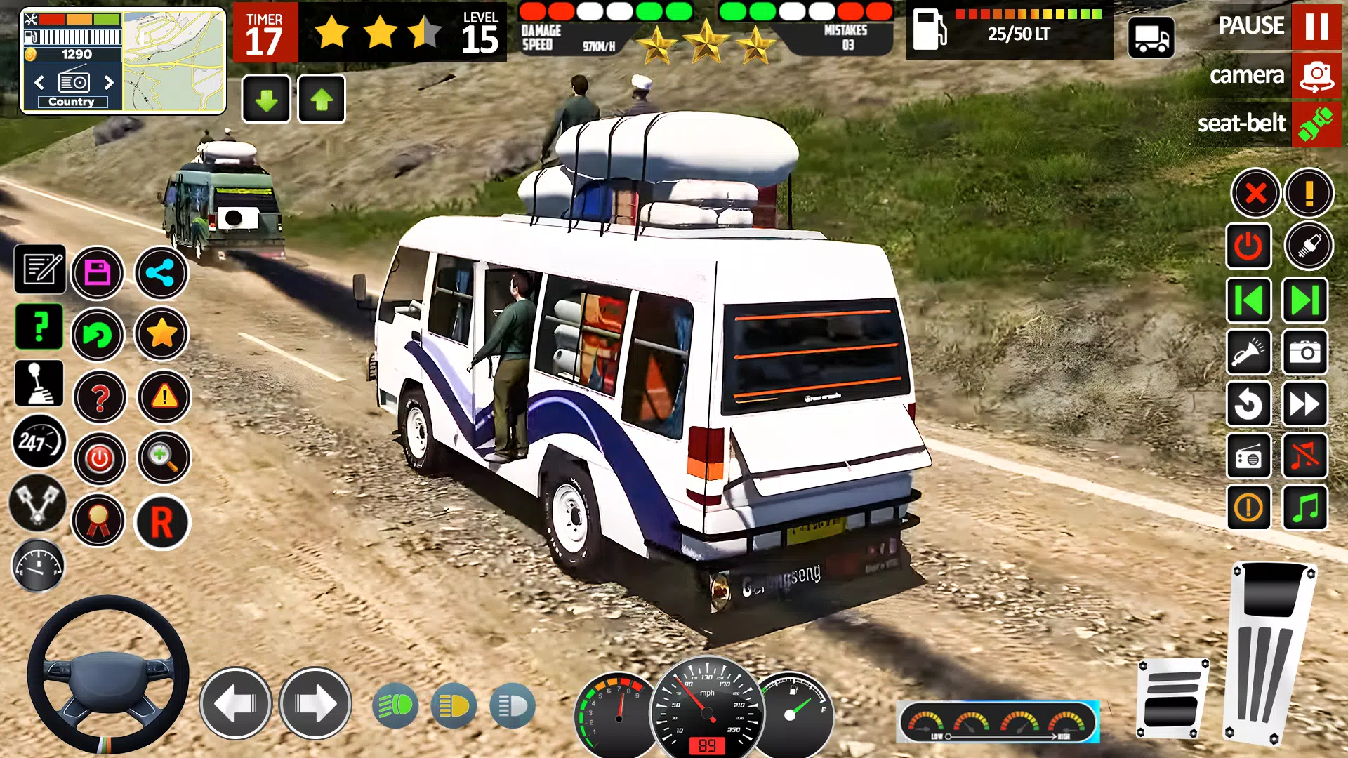 Mini Bus Game: Bus Driving 3D 螢幕截圖 0