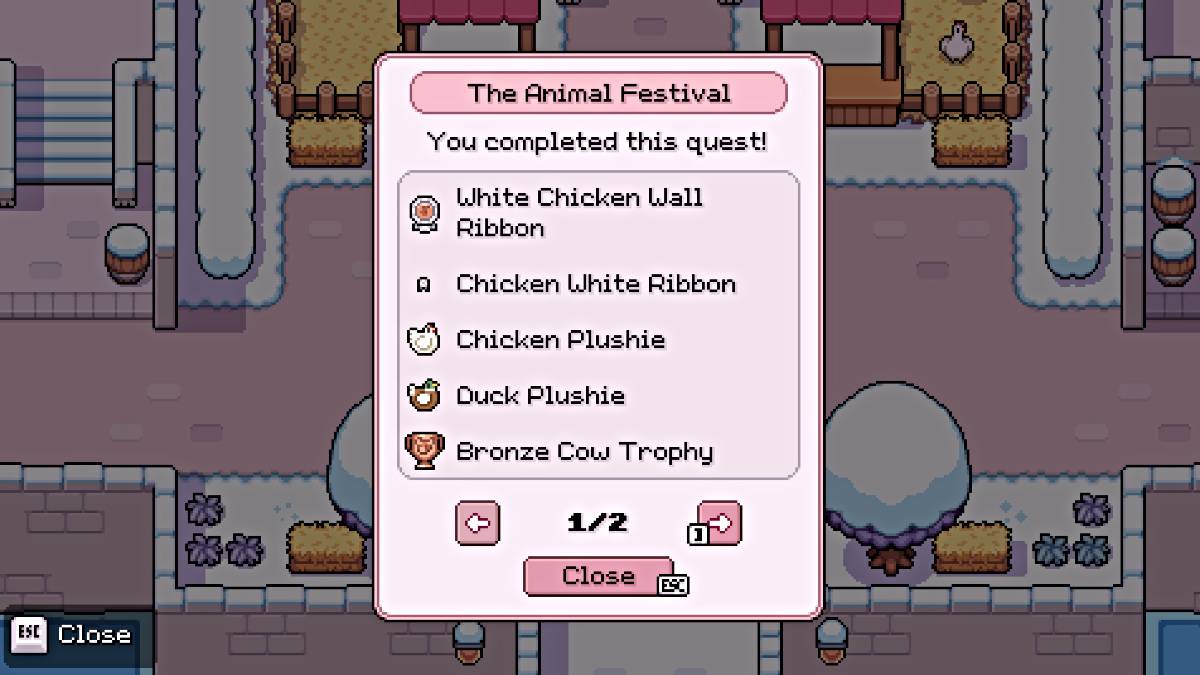 Призы фестиваля животных в области Мистиа