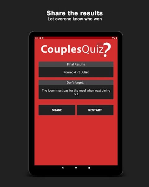 Couples Quiz স্ক্রিনশট 0