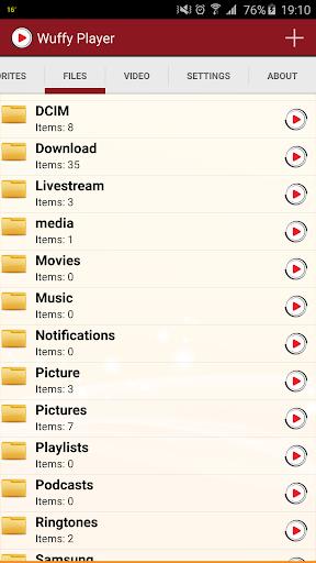 Wuffy Media Player 螢幕截圖 0