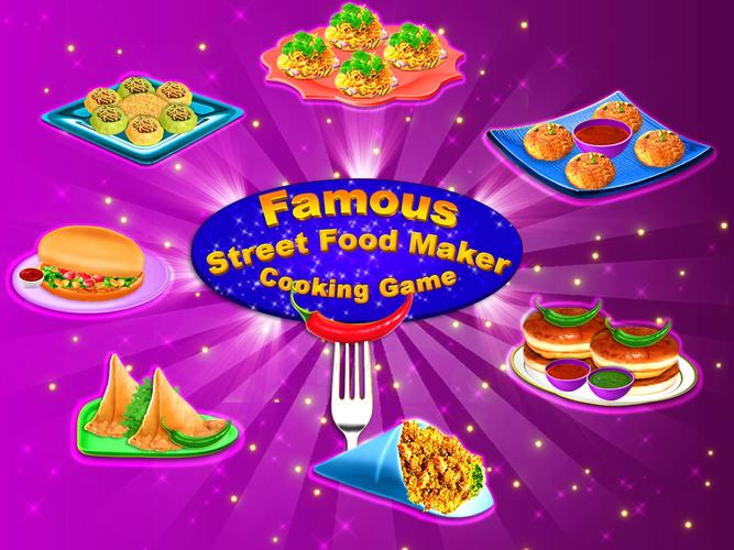 Indian Street Food Cooking Fun Screenshot 3