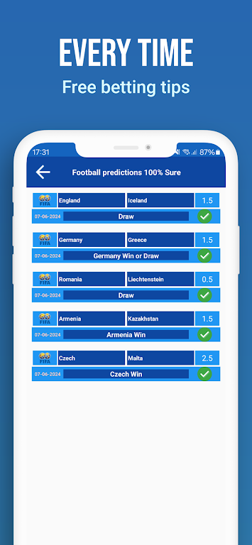 Football Prediction 100% Sure 螢幕截圖 2