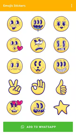 Emoji Stickers WASticker 스크린샷 2