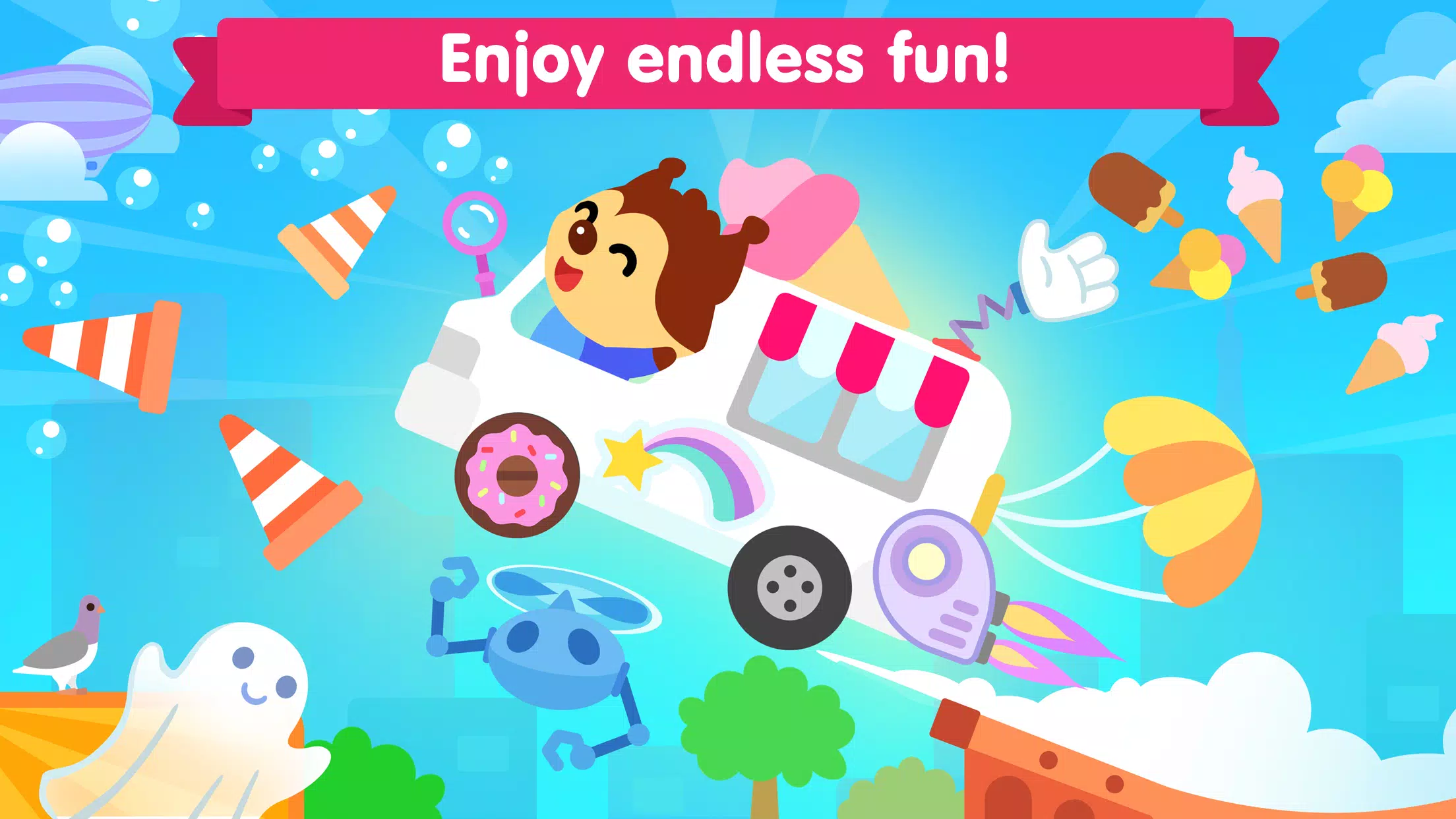 Car games for toddlers & kids スクリーンショット 2