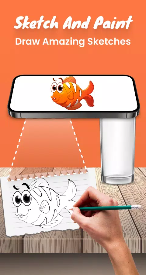 Draw sketch : Sketch and Paint 螢幕截圖 0